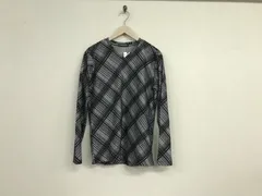 未使用本物ハイダウェイニコルHIDEAWAYSNICOLE柄Vネックドレス長袖ロンTシャツメンズサーフアメカジミリタリーワークスケーターストリートビジネススーツゴルフグレー黒ブラック46Mのサムネイル
