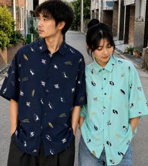 familiar スヌーピー チェックシャツ 2枚セット お揃い ペアコーデ 