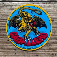 新品　正規品　POWELL PERALTA　パウエル ペラルタ キャバレロ　キャブドラゴン　ステッカー　Cab Dragon Sticker　スケボー　スケートボードのサムネイル