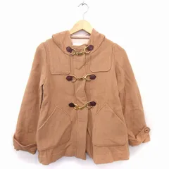 プロポーション ボディドレッシング PROPORTION BODY DRESSING ショート ダッフル コート アウター フード ウール 1 キャメル 茶 /FT23