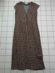 ◇ ⊂ ワンピース Simplicite シンプリシテェ ロングワンピース ブラウン系 サイズ表記なし E 1603020007784レディース 【1603020007784】