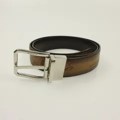 【姫路東店】 中古 Berluti | ベルルッティ ベルト ヴァーサタイル リバーシブルベルト C0028-002 スクリットレザー 【135】のサムネイル