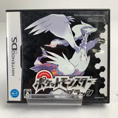 【中古品】 DS ポケットモンスター ブラック NintendoDS レトロゲーム ゲームソフト ポケモン パッケージ・取説傷みあり [CERO区分_A / 全年齢対象商品] 【023-260520-io-05-fuzh】