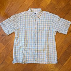 BoTT S/S Shirt Check Medium Blue - メルカリ