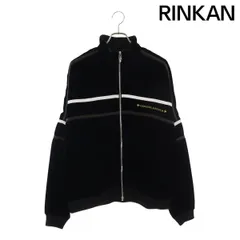 クロムハーツ  VELVET TRACKSUIT JACKET ロゴ刺繍ベロアトラックジップブルゾン メンズ Lのサムネイル