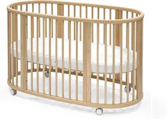 ストッケ スリーピーベッドセット V3 ベビーベッド ナチュラル マットレス・キャスター付 STOKKE Sleepi 【MY0520】のサムネイル