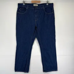 古着 エルエルビーン L.L.Bean デニム パンツ ストレート 5ポケット ジーパン 大きいサイズ W37L28  ブルー系 メンズのサムネイル