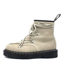 リックオウエンス Rick Owens × ドクターマーチン Dr.Martens 【 1460 Bex Suede Lace Up Boot 】 スウェード レース アップ ベージュ ブーツ f31226のサムネイル