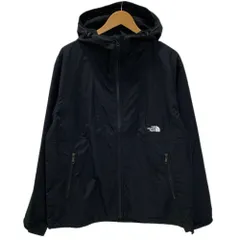 ノースフェイス THE NORTH FACE COMPACT JACKET マウンテンパーカー NP72230 ジャケット ブラック Lサイズ 201MT-5988