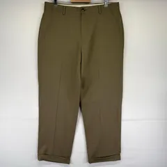 古着 エルエルビーン L.L.Bean パンツ スラックス ストレート センタープレス ウール W35  ブラウン系 メンズのサムネイル