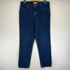 古着 エルエルビーン L.L.Bean デニム パンツ Gパン 5ポケ ジーパン ジーンズ テーパード W35 L32  ブルー系 メンズのサムネイル