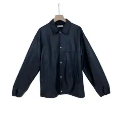 BEAUTY&YOUTH UNITED ARROWS レザーコーチジャケット メンズ XL 黒系【中古】のサムネイル