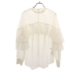 極美品】furfur ファーファー ウエストロゴレースシャツ 黒 - メルカリ