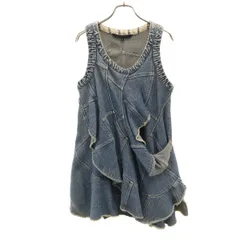 MARC BY MARC JACOBS マークバイマークジェイコブス ノースリーブ デニム ワンピース S レディース 古着のサムネイル
