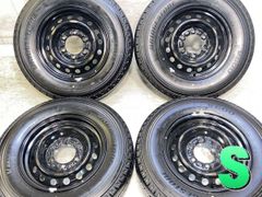 トヨタ ハイエースワゴン 純正夏タイヤ ホイールセット 新車外し 15