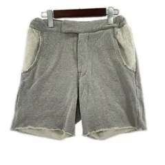 NAISSANCE ネサンス 裏起毛 コットンショートパンツ sizeXS/グレーのサムネイル