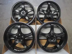 ★5本スポーク★17インチ7.5J+40 5H100 新品 人気 軽量 クロススピード ハイパーエディション CR5 ブラック ホイール1台分 CT200h カローラスポーツ ツーリング セリカ プリウス 86 BRZ インプレッサ フォレスター レガシィのサムネイル