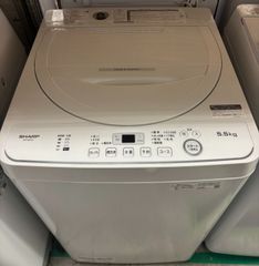 SHARP 全自動洗濯機 8kg ES-GV8E-S 2021年製 中古 - メルカリ