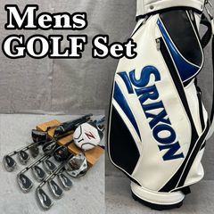 初心者おすすめ メンズ ゴルフクラブセット SRIXON キャディバッグ付
