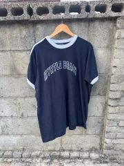 完売品］ BELVET 86プリントTシャツ ネイビー - メルカリ