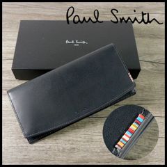 38,500円新品訳【ポールスミス】ベジタンSS26ラウンドファスナー長財布