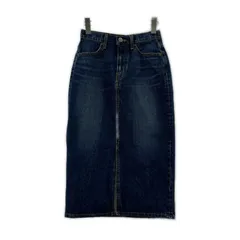 AZUL by moussy アズールバイマウジー フロントスリット デニムスカート size表記なし/ブルーのサムネイル
