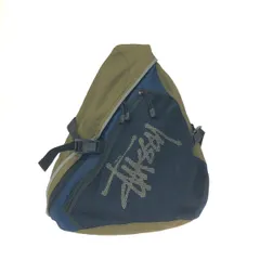 STUSSY ステューシー ワンショルダーバッグ  90年代/ヴィンテージ/Y2K    ネイビー/カーキ  / 240001201484のサムネイル