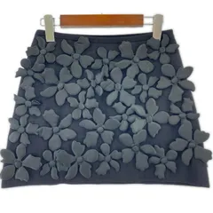 ZARA ザラ フラワーデザイン ミニスカート sizeEUR/USA S/ブラック