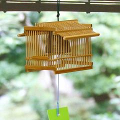 未使用】南部鉄器 竹風鈴菱 昭和レトロ Wind chime Bamboo - メルカリ