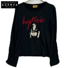 HYSTERIC GLAMOUR　ヒステリックグラマー　01243CL10 ブラック UNLIMITED GIRL Tシャツ　FREE