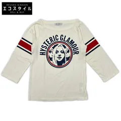 HYSTERIC GLAMOUR　ヒステリックグラマー　2CL-2910 ホワイト ヒスガール 7分袖カットソー　F REEのサムネイル