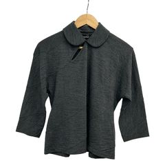 tricot COMMEdesGARCONS(토리코콤데가르손) 긴팔 컷소우 레이디스 미품 - 다크 그레이