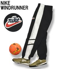 [정평] 나이키 NIKE 윈드 러너 WINDRUNNER 나일론 팬츠 윈드 브레이커 안감 메쉬 XL 블랙 x 화이트 스포츠 스트리트 캐주얼 웨어 맨즈