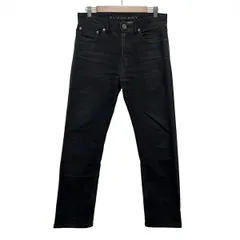 BURBERRY/Burberry(バーバリー) ジーンズ サイズ32 XS メンズ - 黒 フルレングス/一部レザーのサムネイル
