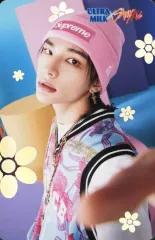 【中古】コレクションカード(男性) Stray Kids/ヒョンジン(Hyunjin)/イラスト銀箔箔押し/「Stray Kids×Ultra Milk」対象商品購入特典フォトカード