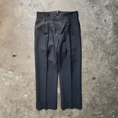 BOGLIOLI ツーインプリーツシンチバックパンツ 48 ボリオリ スラックス ウール モヘヤのサムネイル