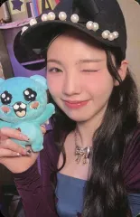 【中古】コレクションカード(女性) NiziU/アヤカ(AYAKA)/裏面ピンク/「NiziU Press Play」JYP SHOP グッズ購入特典自撮りフォトカード