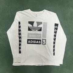 adidas オリジナル ロングスリーブ Tシャツ