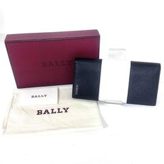 BALLY 二つ折り財布 ブラック Cassy Zip Wallet - メルカリ