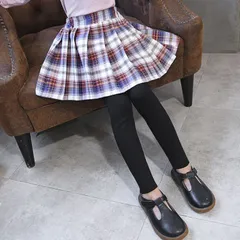 キッズスカート スカッツ スカート スパッツ スカートレギンス スカート付きレギンス レギンススカート 総柄 ストレッチ 女の子 子供服 子供 キッズ服 秋 秋冬 秋服 秋冬物 保育園 小学生