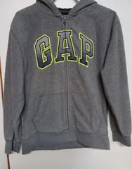 クリーニング済み GAP KIDS 裏起毛パーカー 160㎝ XXL グレー_Y5747