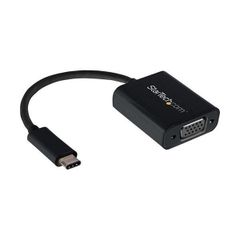 (정리) StarTech USBC-VGA 변환 어댑터 블랙 CDP2VGA 1개[×3 세트]