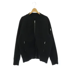 アタッチメント ATTACHMENT MA-1 PE KNIT PE ブルゾン ジャケット ジップアップ 黒 /NR ■OS ■SHのサムネイル