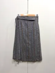 BRUNELLO CUCINELLI(ブルネロクチネリ) GLEN CHECK ラブ プリーツ スカートのサムネイル