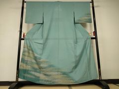 墨流し 付け下げ 身丈 裄 ぼかし グラデーション 着物 061b - メルカリ