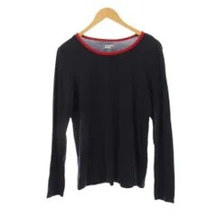 ランズエンド LANDS' END Tシャツ カットソー 長袖 S 黒 /KH ■ECC001のサムネイル