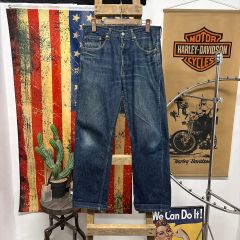 Levi's 90s 702xx w36 ヒゲ シンチバック セルビッチ - メルカリ