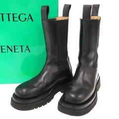 BOTTEGA VENETA ボッテガヴェネタ Lug Boots ロングラグブーツ  ブラック 36のサムネイル