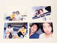 嵐 大野智&二宮和也 1999年 ハワイ デビュー時 公式写真 旧嵐ロゴ  4枚セット