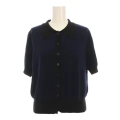イエナ IENA BONHEUR 25SS B.ポロシャツニット 半袖 黒 紺 25-080-900-5000-2-0 /YMのサムネイル